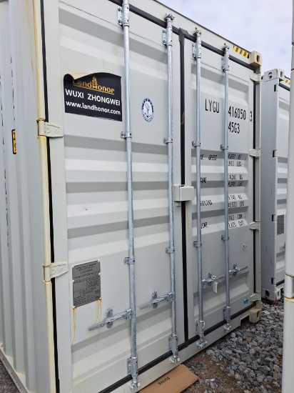 40' High Cube Container w/ 2 side doors