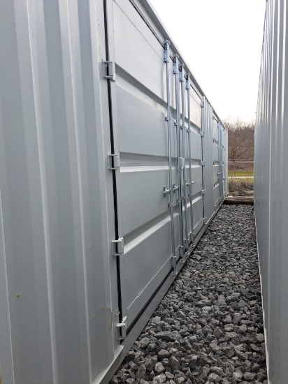 40' High Cube Container w/ 2 side doors