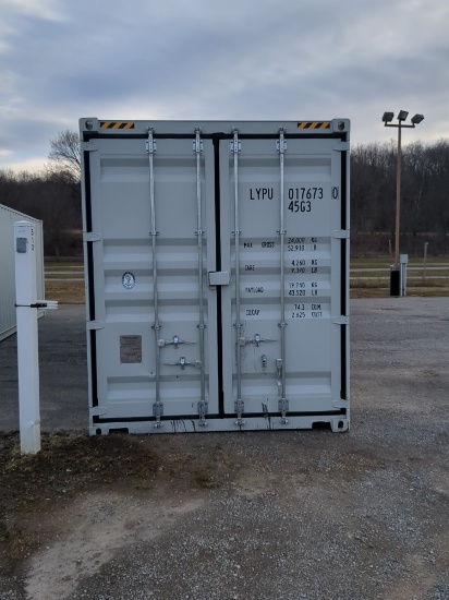 40' High Cube Container W/ 4 Side doors