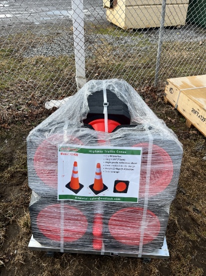 All-Metal 28" Traffic Cones (60pcs)