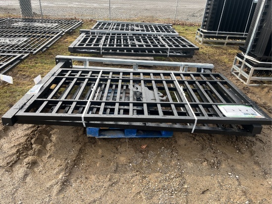 All-Metal 20 ft x 7 ft Metal Farm Gate