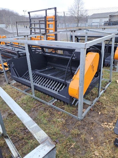 Land Honor rock picker attachment