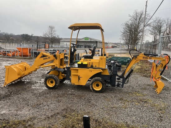 2025 IRBL 50 Backhoe w/ Kubota Diesel