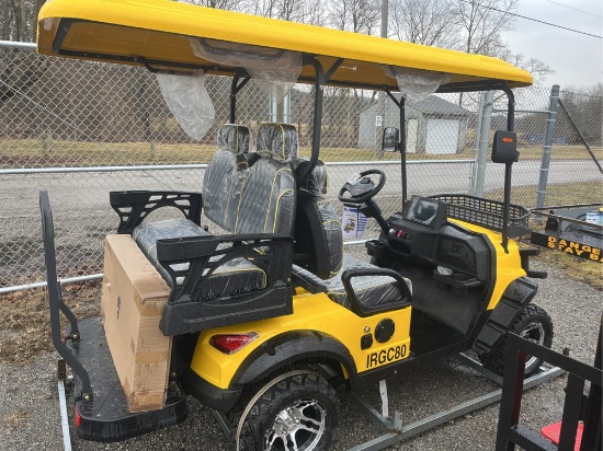 IR GC 80 Electric 4 Person Golf Cart