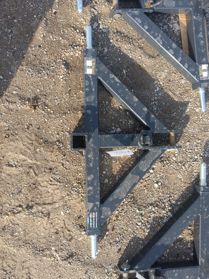 3 point Trailer Receiver Hitch Adapter 2"