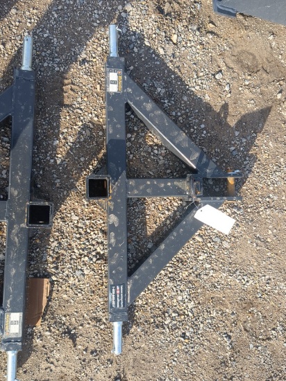 3 point Trailer Receiver Hitch Adapter 2"