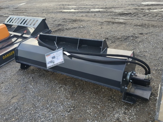 Wolverine 86" Skid Steer Hydraulic Rotary Tiller Attachment