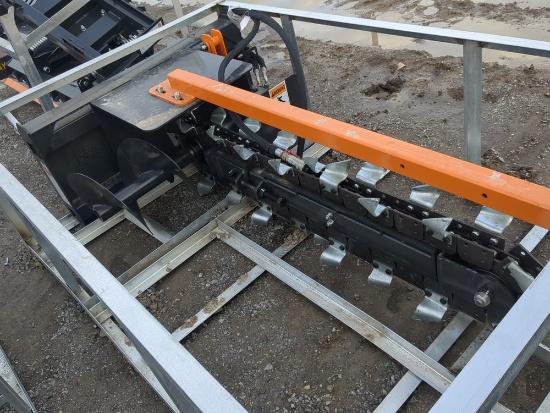 Wolverine Skid Steer Trencher Attachment