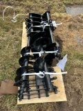 8 Piece Excavator attachment set