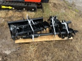 8 Piece Excavator attachment set