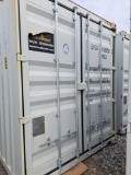 40' High Cube Container w/ 2 side doors