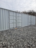 40' high cube Container w/ 2 side doors