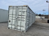 40' High cube Container w/4 side doors