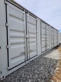 40' High Cube Container w/ 4 Side Doors