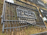 All-Metal 20 ft Bi-Parting Wrought Iron Gate
