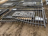 All-Metal 20 ft Bi-Parting Wrought Iron Gate
