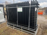 All-Metal 8 ft x 6 ft Steel Site Fence