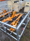 3 point Round bail unroller attachment