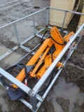 3 point Round bail unroller attachment