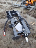 Land Honor skid steer 3 point hitch adapter