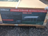 All metal  11' x 19' Single Car port