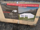 All metal  45' x 25' Metal garage