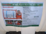 All metal Gasoline powered hot water high pressure washer