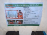 All metal Gasoline powered hot water high pressure washer