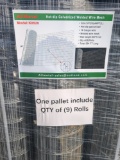 6 ft 5 in x 7 ft 8 in  Mesh Fencing (9 rolls)