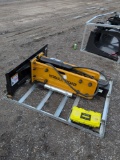 Wolverine Skid Steer Concrete Breaker Attachment