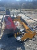 Land Honor LDH-KV16 Mini Excavator w/ blade , thumb , and canopy