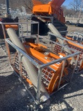 Land Honor Skid Steer Double Discharge Concrete Mixer Attachment
