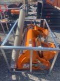 Land Honor Skid Steer Double Discharge Concrete Mixer Attachment