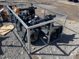 Land Honor Skid Steer Harley Power Rake Attachment 72