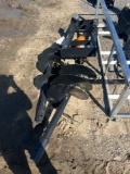 Wolverine Skid Steer Auger Drive & Bit Attachment w/ 12