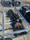 Wolverine Skid Steer Auger Drive & Bit Attachment w/ 12