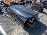 Wolverine Skid Steer Box-broom Sweeper Attachment