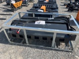 Wolverine Skid Steer vibratory roller Attachment