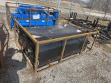 Mower King Skid Steer Box broom Attachment 74