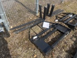 Mower King Skid Steer Fork attachment