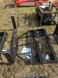 Mower King Skid Steer Fork attachment