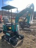 AGT QH12R Mini Excavator w/ thumb, Blade and Canopy