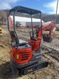 AGT MX15R Mini Excavator w/ thumb, Blade and Canopy