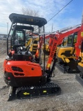 AGT NT18K Mini Excavator w/ Kubota Diesel engine, Thumb, Blade , and Canopy