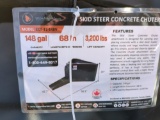 Wolverine Skid Steer Concrete Chuter Attachment