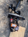 Wolverine Mini Skid Steer Auger Drive & Bit Attachments