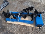 Future skid steer loader auger Attachment w/ 8in, 12in, 16in auger rod