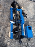 Future skid steer loader auger Attachment w/ 8in, 12in, 16in auger rod