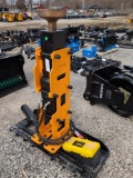 Future Skid Steer Post Driver Attachment