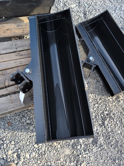 Miva Mini Excavator 40" Tilting Bucket